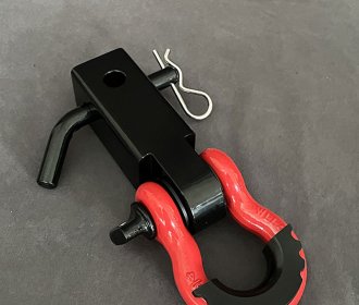 4x4 offroad bow shackle vehicle hitch receiver